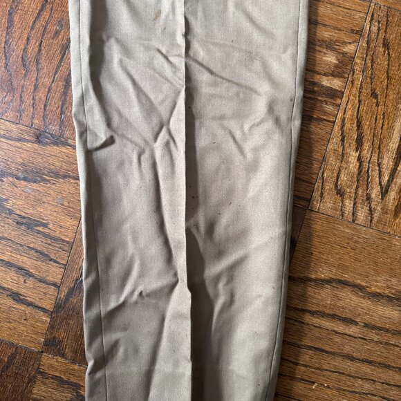 Men's Tommy Hilfiger Tan Suit SZ 40L 33W 100% Wool - Picture 9 of 13